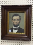 Antique Framed Lincoln Picture
