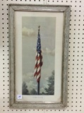Framed Our Flag Print