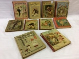 Group of 10 Old Children's Books Including