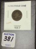 Rare 1857 Flying Eagle Cent Coin