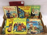 Lg. Box of Children's Vintages Storybooks
