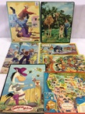 Collection of 7 Old Puzzles by Whitman & Jaymar