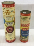 Lot of 2 Including Block City Building Set by
