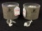 Lot of 2 Swarovski SIlver Crystal Birds-