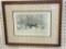 Framed, Signed & Numbered Drawing