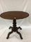 Oval Victorian Tilt Top Side Table