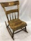 Very Primitive Child's Wood Rocker