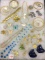 Collection of Ladies Gold Costume Jewelry