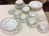 Set of Noritake China-#5915 Waverly Pattern