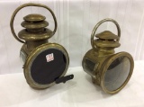 Lot of 2 Lanterns Including Mfg. Gray & Davis