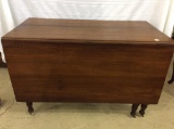 Wood Drop Leaf Table