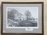 Framed Signed & Numbered Drawing