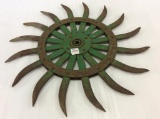 Green Paint Cultivator Plate