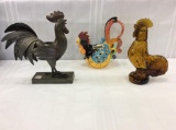 Group of 3 Chicken Collectibles Including