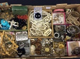 Lg. Box Lot of Ladies Costume Jewelry