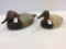 Lot of 2 Canvasback Drakes Including Low Head