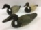 Lot of 3 Wisconsin Canvasback Decoys (19)