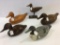 Lot of 5 Various Duck Decoys (10)