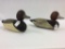 Lot of 2 Redhead Drakes-Mason Factory-