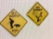 Lot of 2 Metal Signs Including Ducks Unlimited