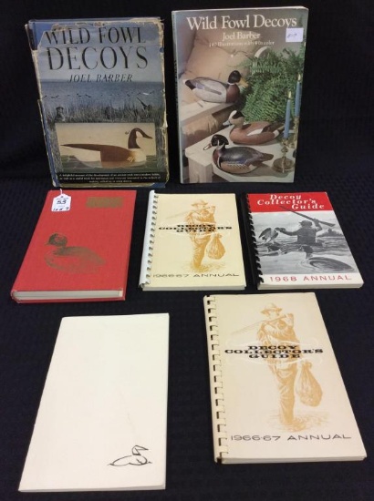 Lot of 7 Decoy Books & Booklets  Including