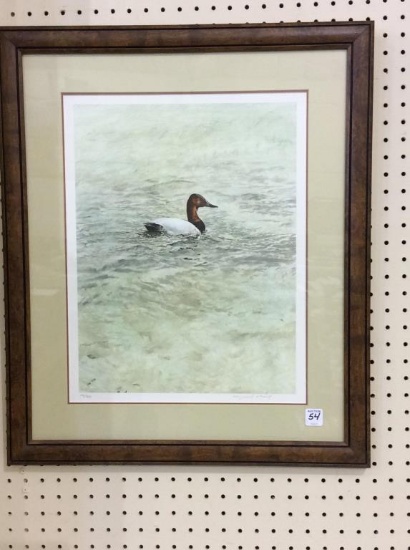 Framed, Signed & Numbered 116/850 Duck Print-1980