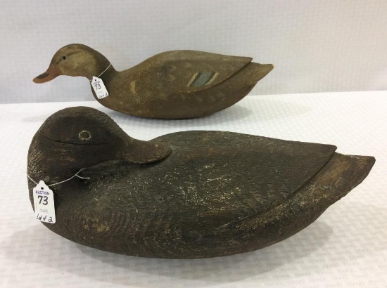 Lot of 2 Duck Decoys Including