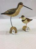 Lot of 2 Jim Slack Shorebirds (2-14)