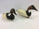 Lot of 2 Canvasback Drakes-