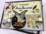 Collection of DU Collectibles Including Coins,