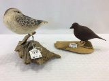 Lot of 2 Including Miniature Sandpiper (Teakwood)