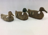 Lot of 3 Mallards Including Hen & Drake-