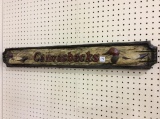 Canvasback Carved Sign (Approx. 5 X 36)