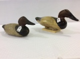 Lot of 2 Canvasback Drakes  Including