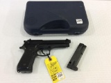 Beretta 9 MM Model 92FS Pistol w/ Case & Extra