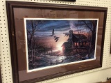 Framed, Signed, Numbered Terry Redlin Print-