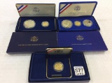 Lot of 3 Coin Sets w/ Boxes