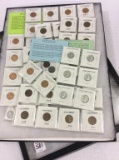 Collection of 58 Pennies Including