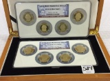 2 Sets of Presidential Dollars PF69 Ultra Cameo