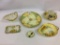 Group of Floral Hand Painted Pieces w/