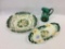 Lot of 3 Including 2 RS Prussia Floral Painted