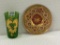 Lot of 2 Including Sm. Green & Gold