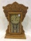 Antique Keywind Oak Kitchen Clock w/