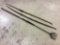 Lot of 3 Including 2 Old Bows & Spear