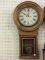 Wall Hanging Waterbury Keywind Regulator Clock