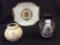 Lot of 3 Including Signed Indian Vase (7 Inches