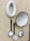 Group of 5 White Porcelain Pieces Including