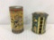 Lot of 2 Tin Banks Including