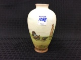 Royal Bayrueth Hand Painted Tapestry Sm. Vase