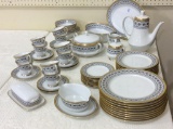 Lg. Set of Noritake China 2044 Scheherazade